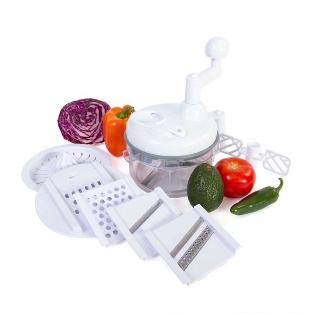 Kitchen Star Multi-Functional Chef Food Chopper With Accessories